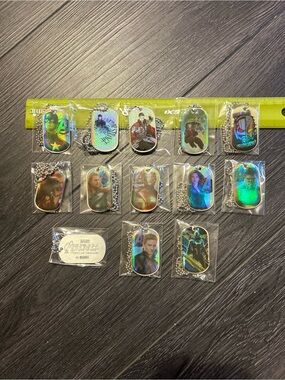 Marvel Holographic Character Dog Tag Set